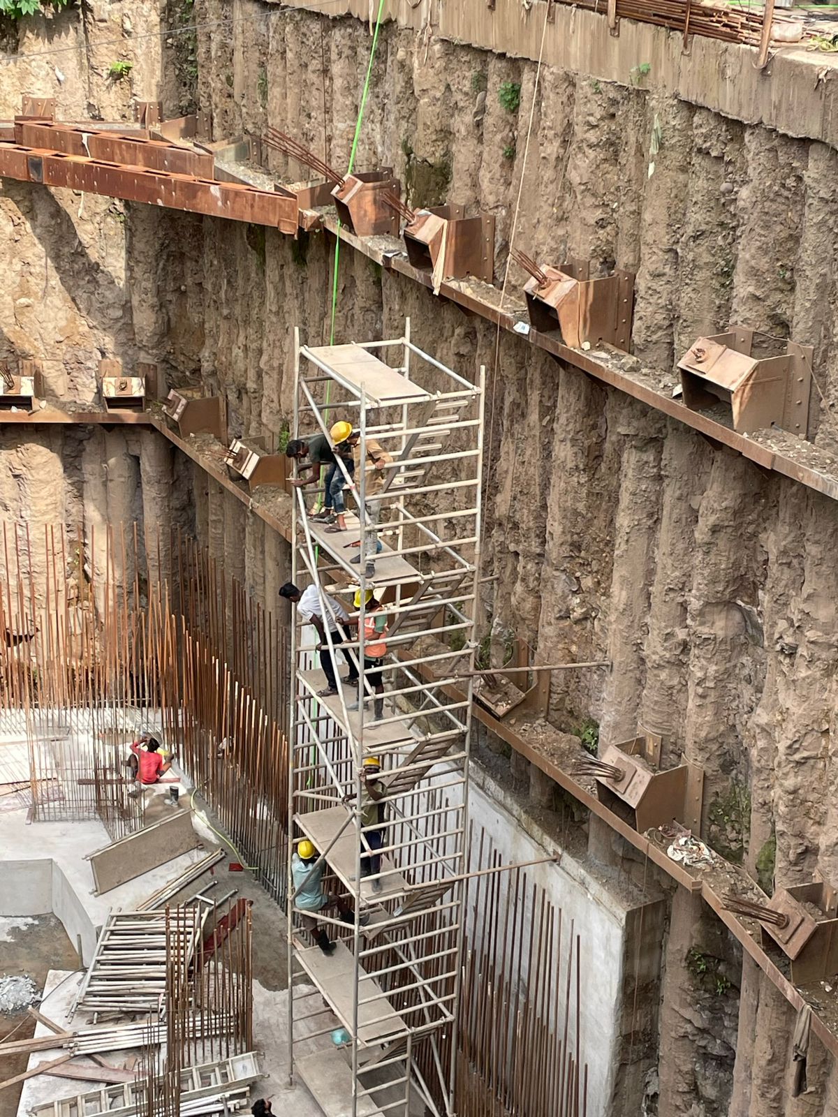 aluminum scaffolding stairway model
